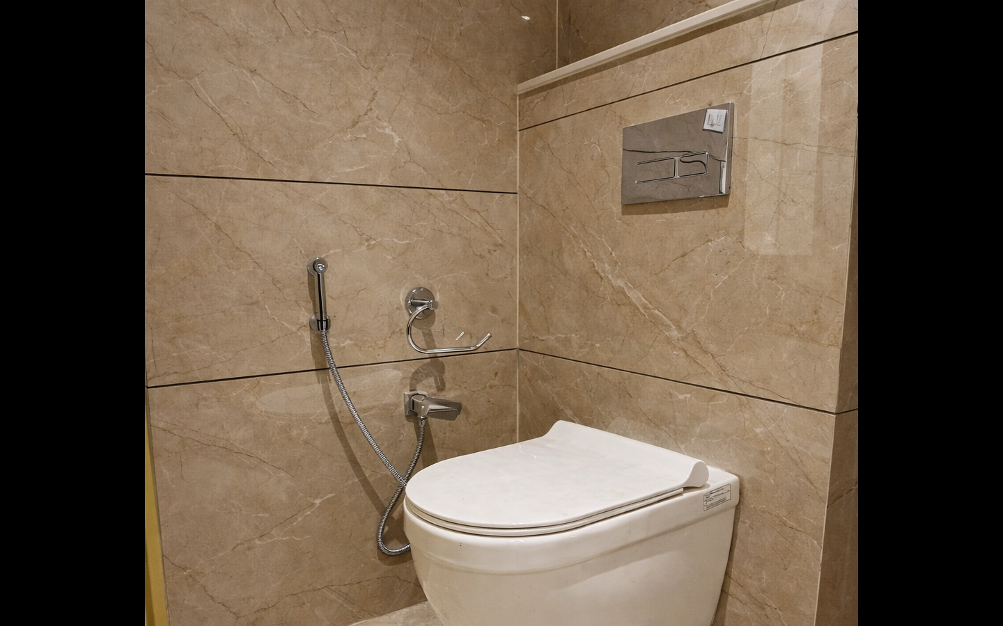 Bathroom and toilet area view 2